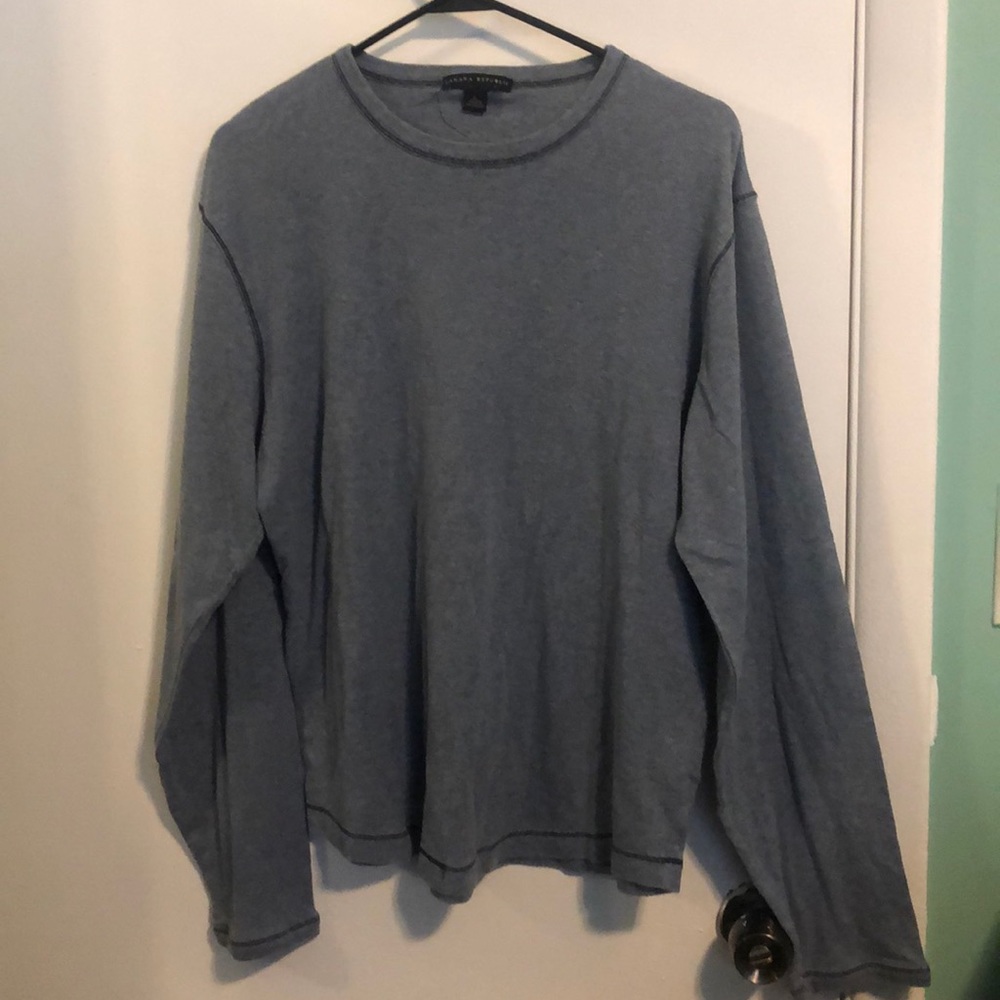 Banana republic 100% cotton large long sleeve